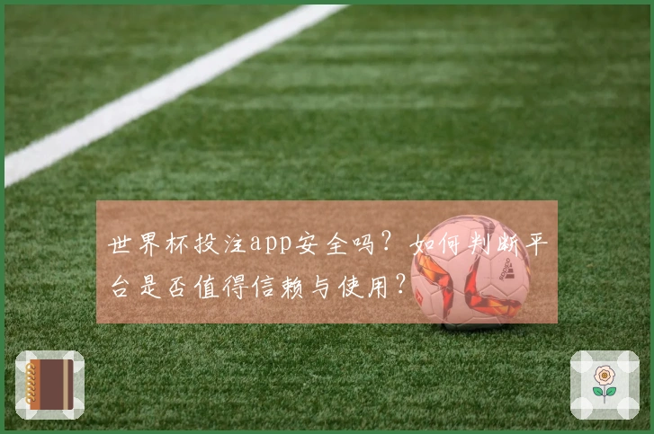 世界杯投注app安全吗？如何判断平台是否值得信赖与使用？
